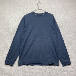 O'Neill Long Sleeve Surf T-shirt Men's Sz *M* Navy Blue Shirt Embroidered